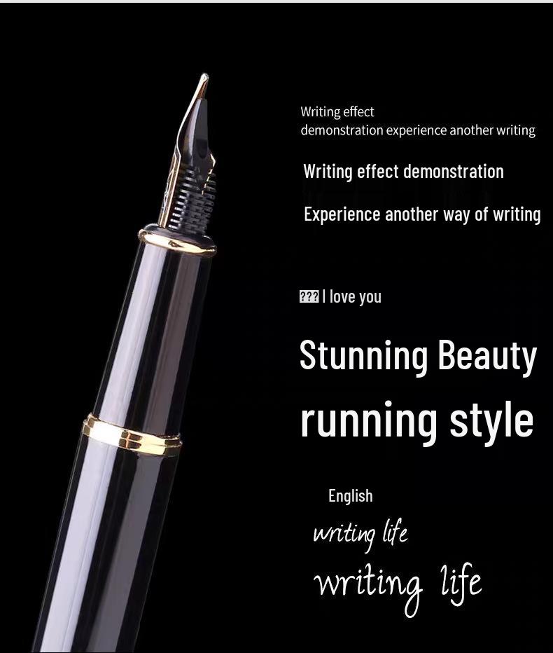 HERO 1505 Steel Pen Ink Set for Writing & Calligraphy - Ideal for Teachers, Students, and Business Gifting