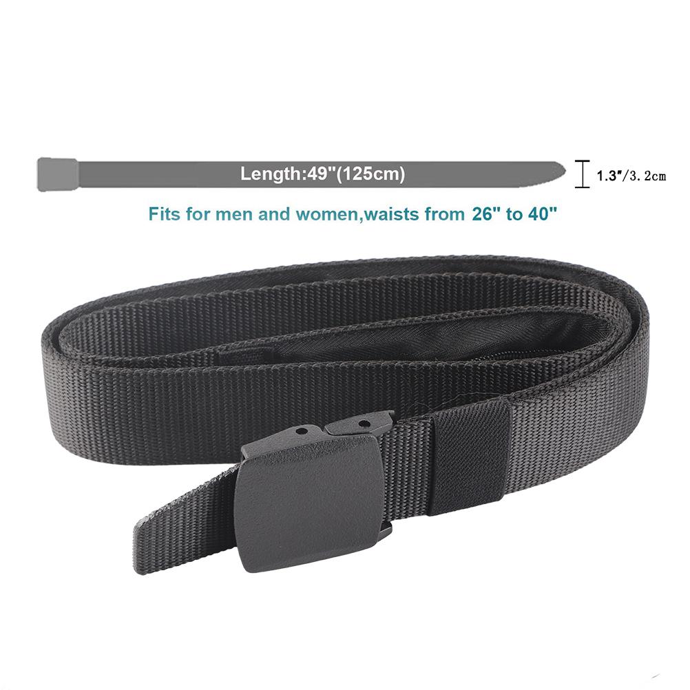 Travel Security Money Belt Money Pocket Cashsafe Anti Theft Wallet Belt