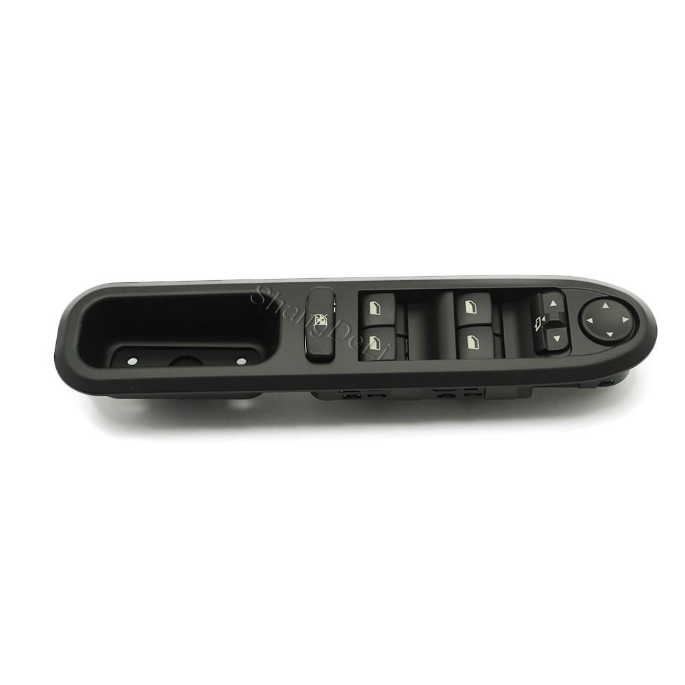 Front Left Driver Side Power Window Switch 6554.ER For Peugeot 407 Electric Window Lifter Control Button
