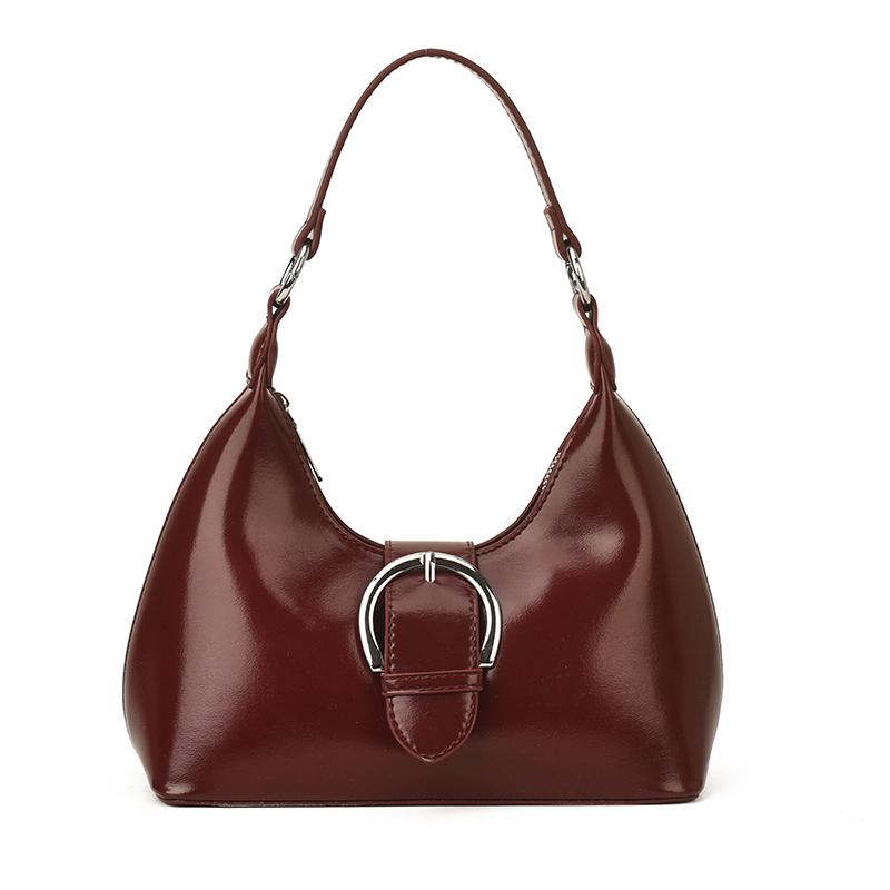 Women's Underarm Bag 2026 New High-End Sensation Niche Design PU Handbag Single Shoulder Handbag Casual Women's Handbag