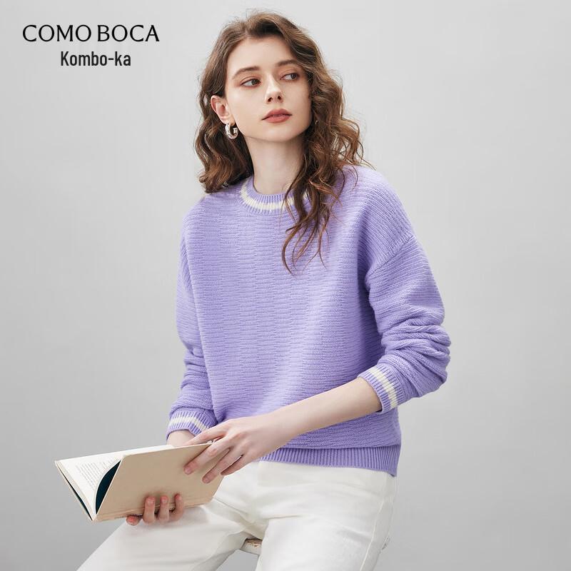 

Kemeng Boka Women s Round Neck 100% Wool Sweater L