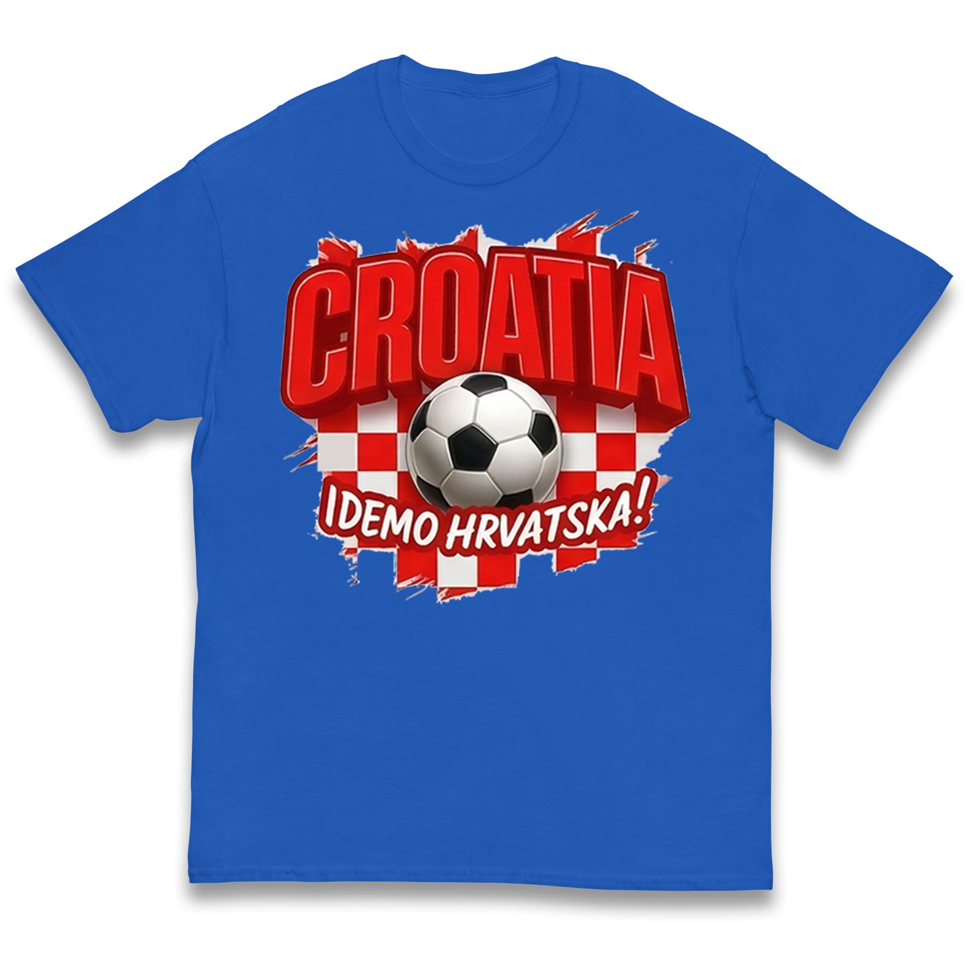 Croatia Idemo Hrvatska! Kids T Shirt 130