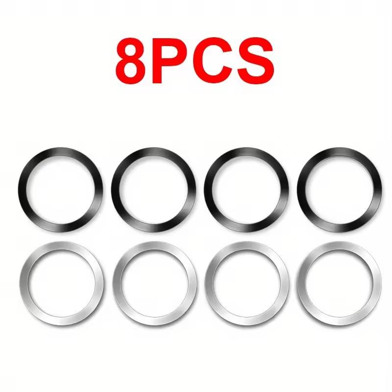 Universal Metal Rings Sticker for Magsafe Magnetic Wireless Charger for iPhone Samsung Xiaomi Car Phone Charger Plate Iron Sheet