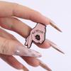 Gotcha Enamel Pins OK Signature Brooches Lapel Badges Clothes Funny Cartoon Hand Quotes Jewelry Gift for Family Friends