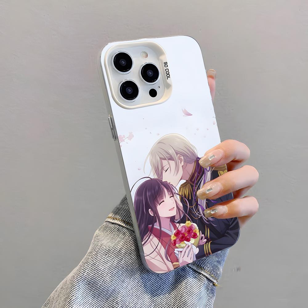 Custodia per Telefono Anime My Happy Marriage Per IPhone 17 Pro Max 15 Pro 16 14 Plus 12 13 Mini 11 Pro Cover Colorata Antiurto