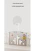 Little Bear Indoor Baby Playpen and Crawling Mat for Small Spaces