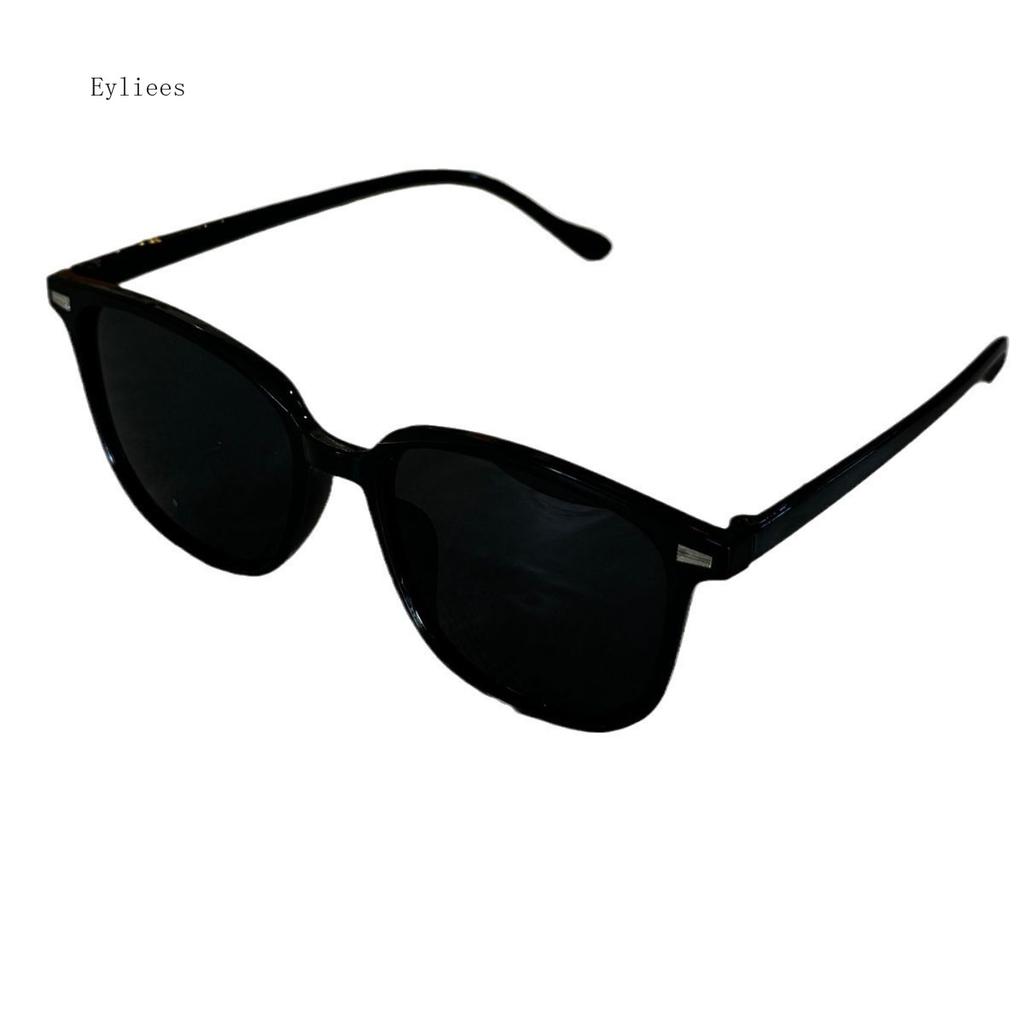 Retro Trendy Large Frame Sunglasses Outdoor Travel Driving Sun Shades Eyewear Women Fashion Eye Protection UV400 Sun Glasses