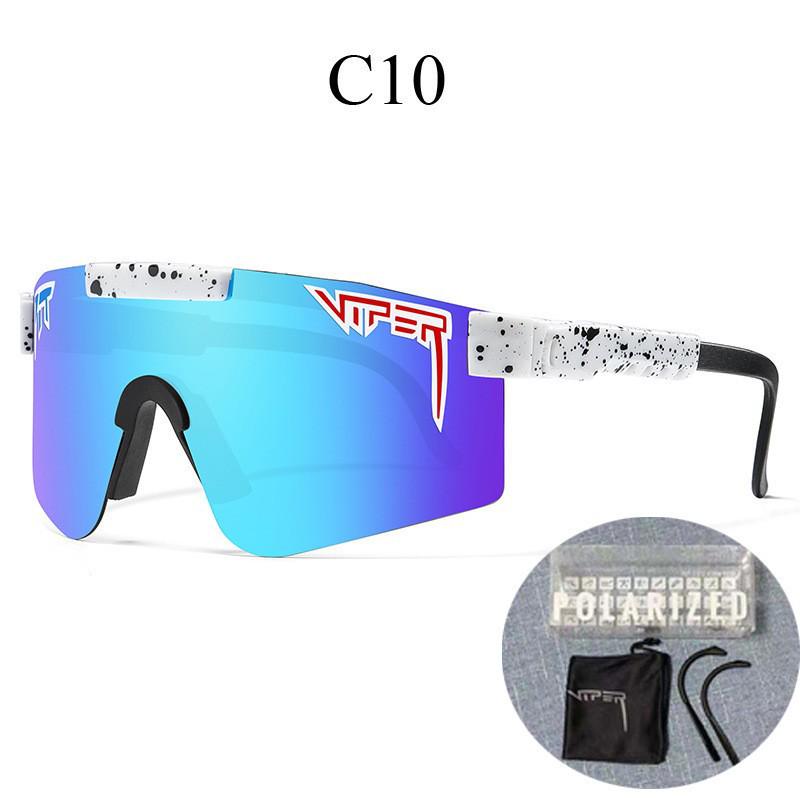 Grenzüberschreitende polarisierte Fahrradbrille mit großem Rahmen und farbigen Gläsern für Sport