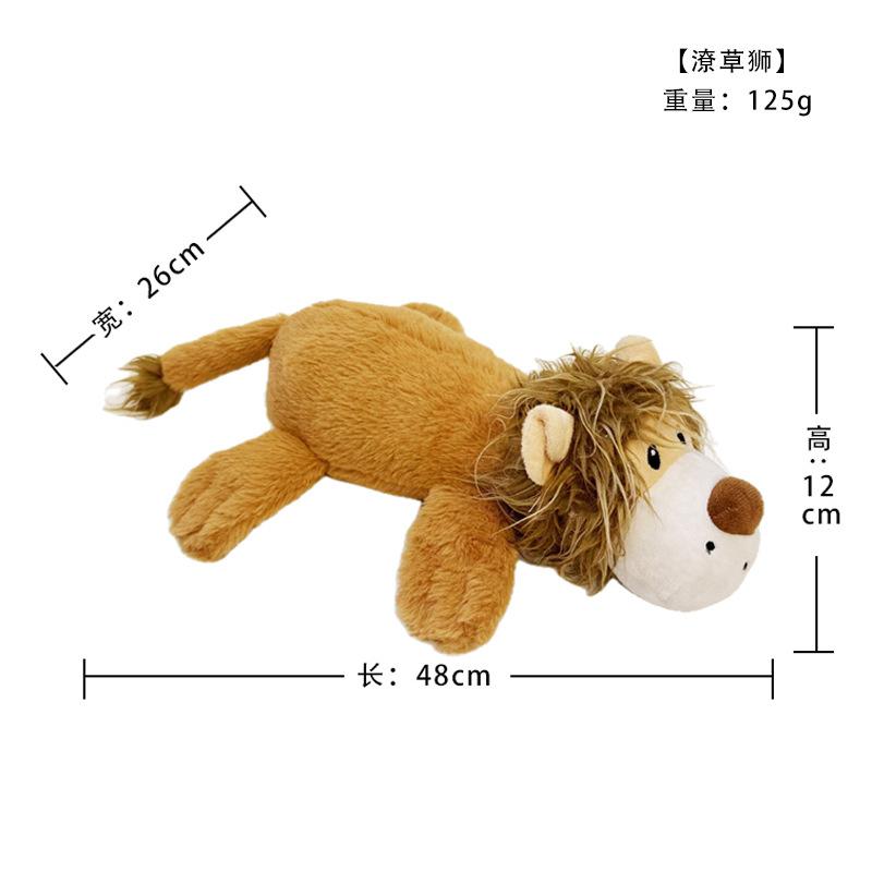 Cross-border New Style Plush Pet Dog Toy Dolphin Sounding Sniffing Puzzle Stress-relief Training Food-hiding Supplies