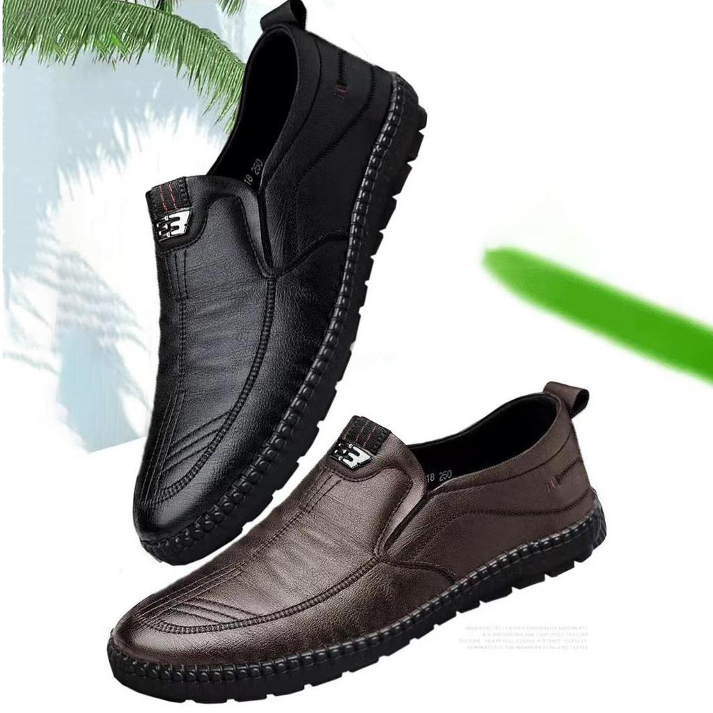 Męskie buty ze skóry PU z miękką podeszwą i miękką powierzchnią 39-44