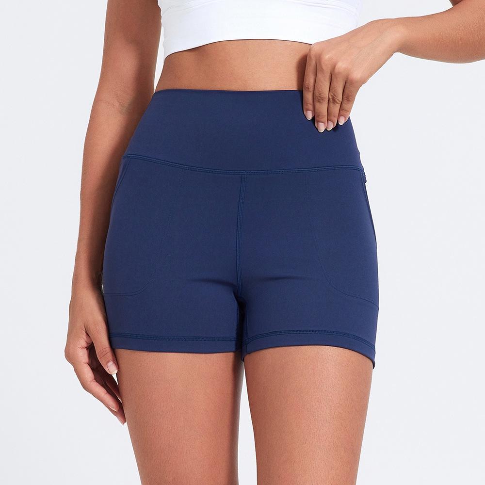 Women's High Waist Bare Feel Yoga & Running Shorts
