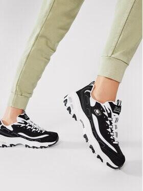 Skechers D'Lites Sneakers Black/white