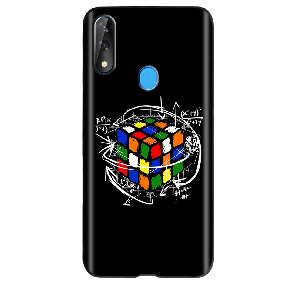 Etui do ZTE Blade V10 Modny Wzór Kwiatowy Serce Etui na Telefon do ZTE Blade V10 Vita V 10 Czarne Silikonowe Miękkie TPU Zderzak