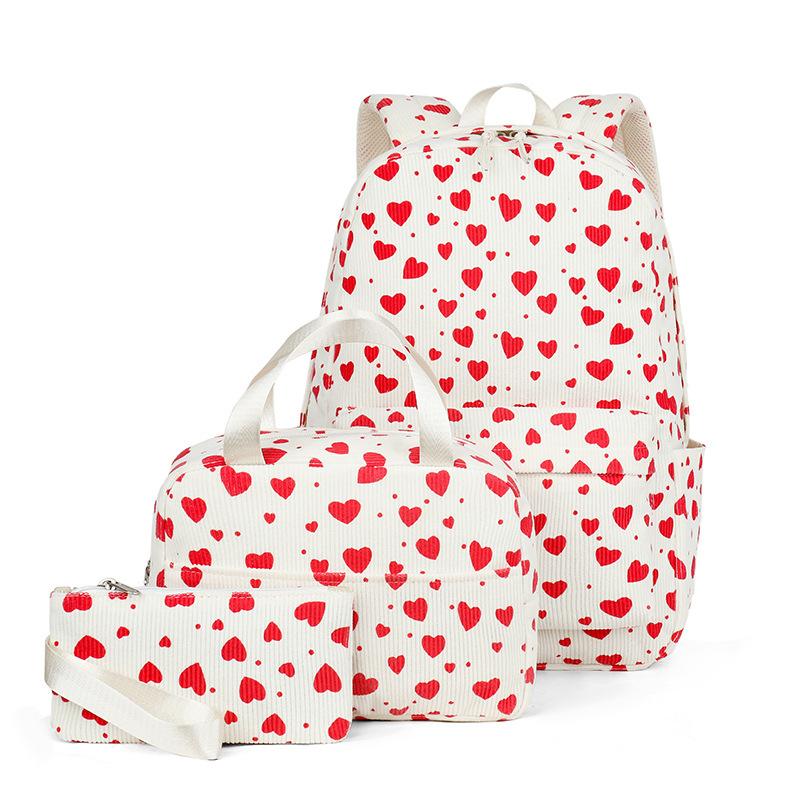 Rucksäcke Erdbeere Schultasche Lässig Reise Kapazität Leichtgewicht Studenten Tasche