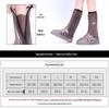 High-Top Waterproof PVC Shoe Covers - Anti-Slip, Sandproof Protection for Cycling Outdoors At Chaka Salt Lake