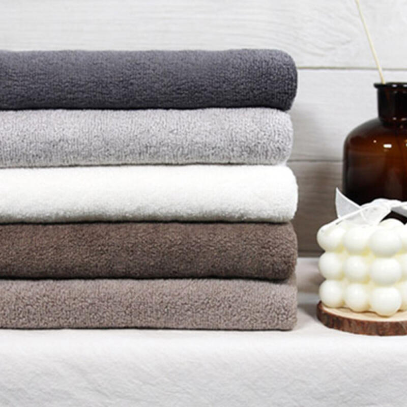 Fluffy Pia Hotel Towels 30 count 150g x 20 sheets light gray