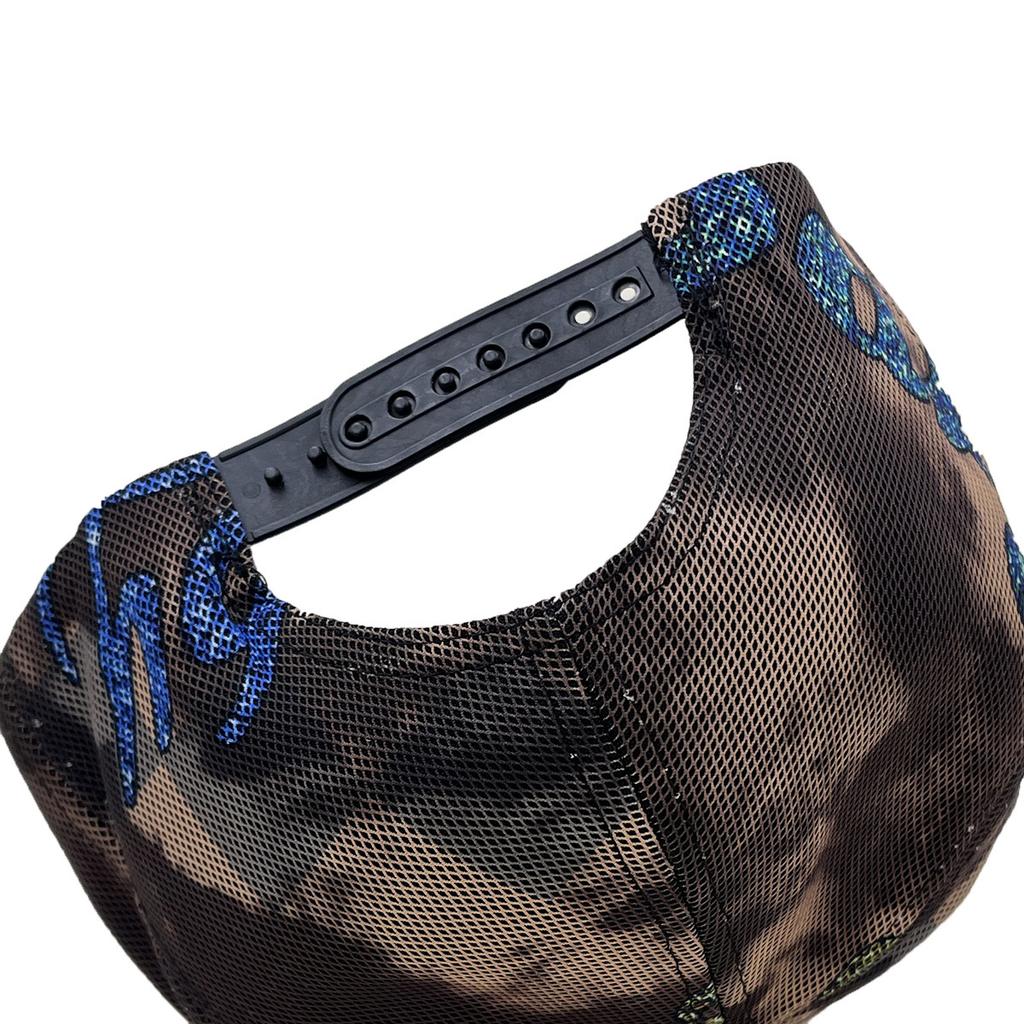 Graffiti Printing N Letter Logo Personality Street Trend Men And Women Flat Hip Hop Cap Baseball Cap