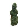 Ornamental Artificial Tree With Golden Bow, Imitation Boxwood Decoration, Suitable For Indoor And Outdoor Porch Decoration