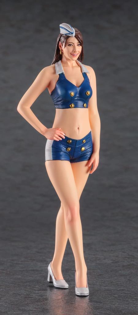 Hasegawa Real Figure Collection Round Girl Unpainted Resin Kit SP545 1/12 No.25
