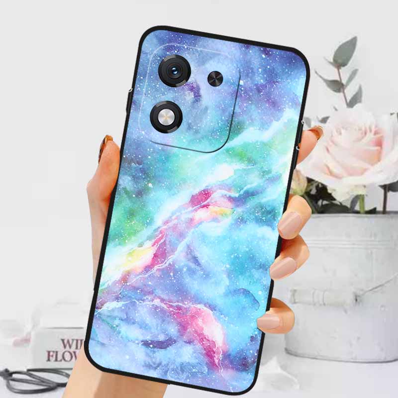 For Honor X70i 5G Case Luxury Marble Silicone Soft Phone Covers for Honor X70i 5G Protective TPU Back Shells ABR-AN00 Coque Capa