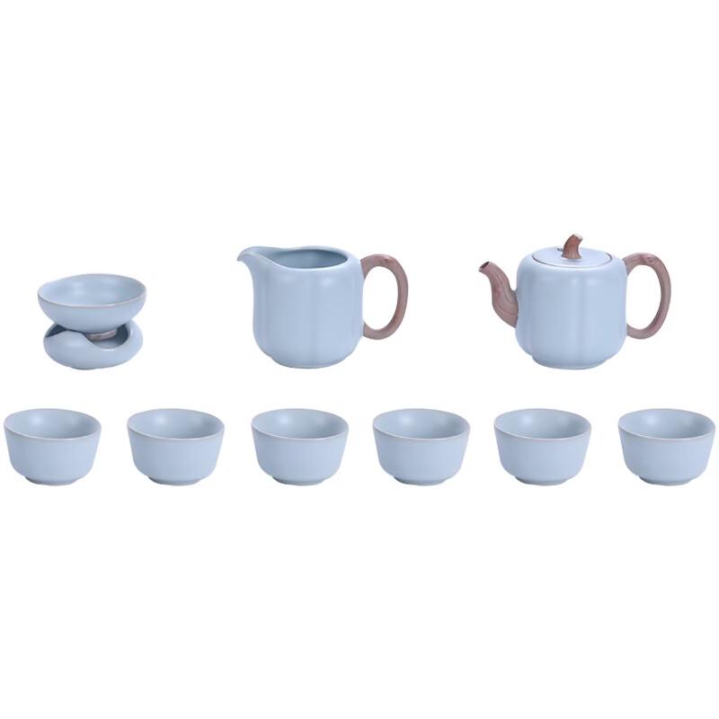 Bafangli Ru Kiln Chinese Tea Set