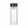 Double Wall Borosilicate Glass Travel Mug