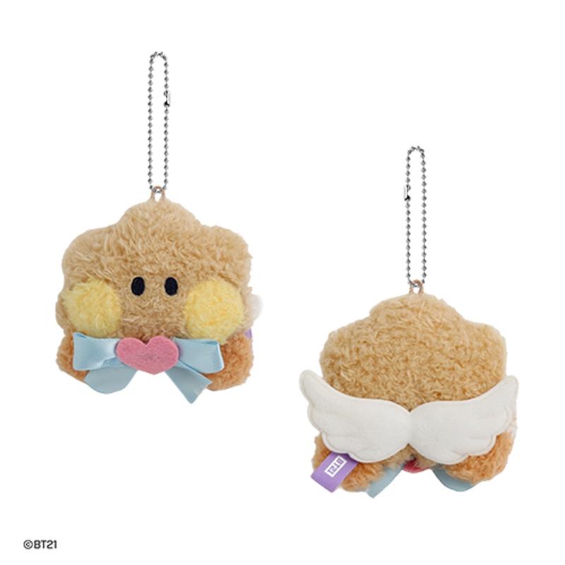 Oficiální plyšová klíčenka BTS BT21 [ANGEL]