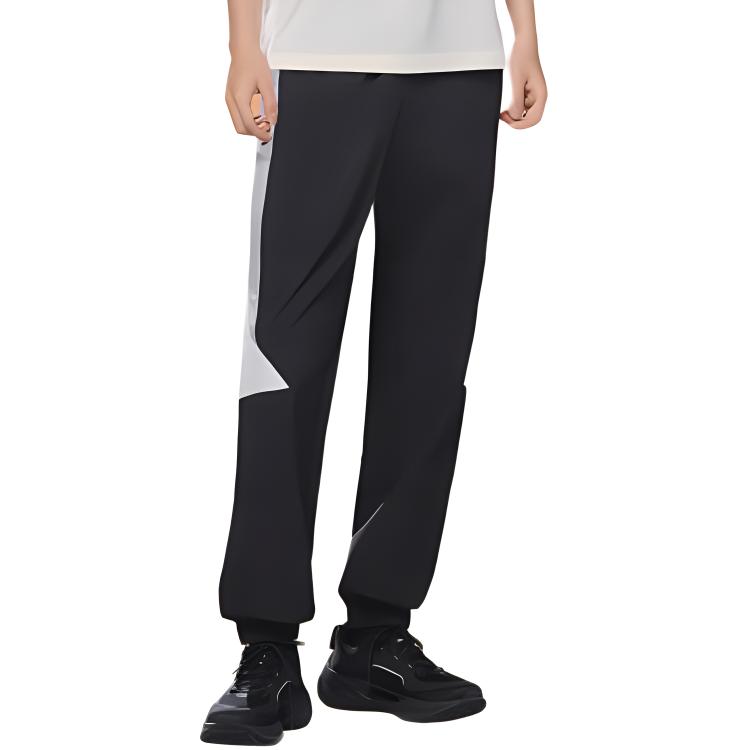 Li Ning Sports Life Collection Knitted Sweatpants Men's Black AYKU363-1