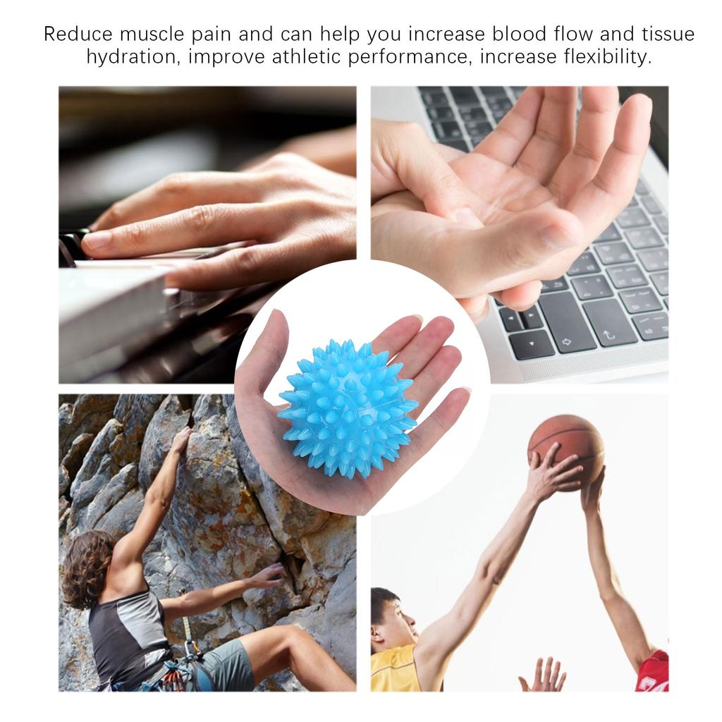 Hand Finger Muscle Training Grip Ball Palm Stimulation Strength Exercise Hand Grip Ball