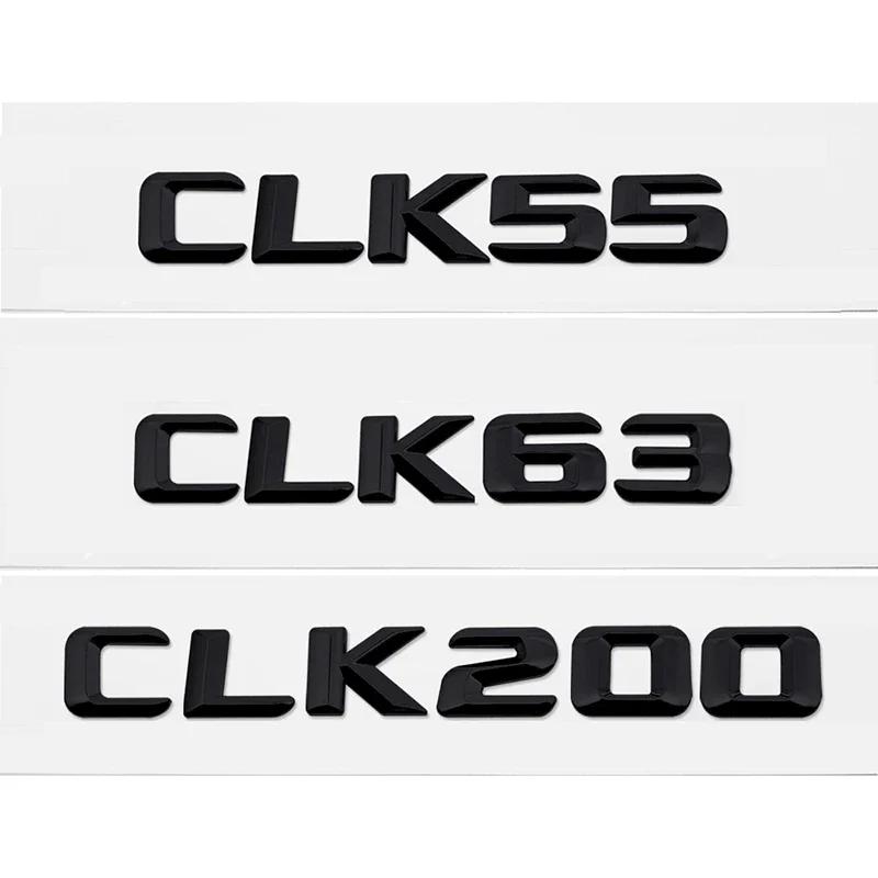 3D Letters Car Rear Trunk Emblem Sticker for Mercedes Benz CLK55 CLK63 CLK200 CLK230 CLK240 CLK280 CLK320 CLK Class Tail Badge