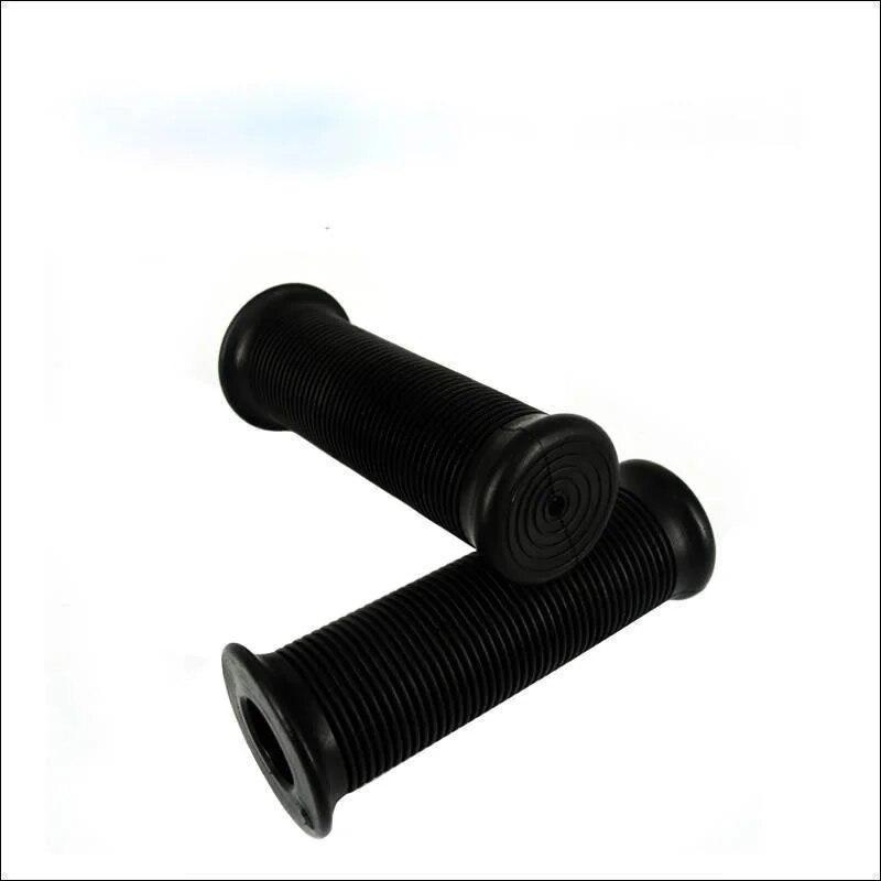 1 Pair 22mm Universal Motorcycle Handlebar Vintage Handle Grips  Rubber Bar Gel Grip Retro Rubber For Cafe Racer Bobber Custom