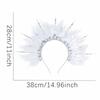Retro Peacock Feather Headband Creative Hair Hoop Peacock Headwear  Party Hair Accessory