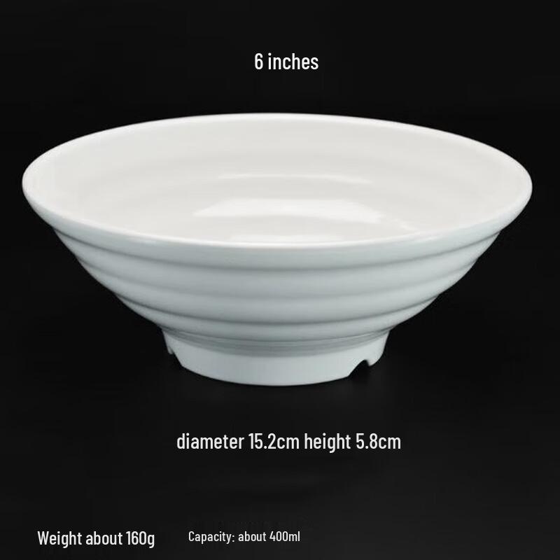 Jijun A5 Japanese Style Melamine Noodle Soup Bowl 6 inch