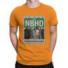 T-Shirt da Uomo Stargazing Vintage Cotone Puro Manica Corta Le T-Shirt Neighbourhood NBHD Girocollo Top Regalo di Compleanno