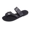 Fashion 2024 High Quality Shoes for Women Plus Size Women's Slippers Outdoor Daily Slippers Women Round Toe Flat with Solid Thong Sandal