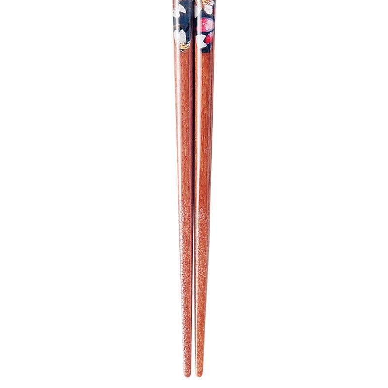 Chopsticks Set of Acrylic Resin and Natural Dishwasher Made in PID9186 J-kitchens 4, Material Wood, Safe, Japan,