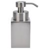 Hand Sanitizer Bottle Silver Large Capacity Non Slip 304 Stainless Steel Press Dispenser Hand