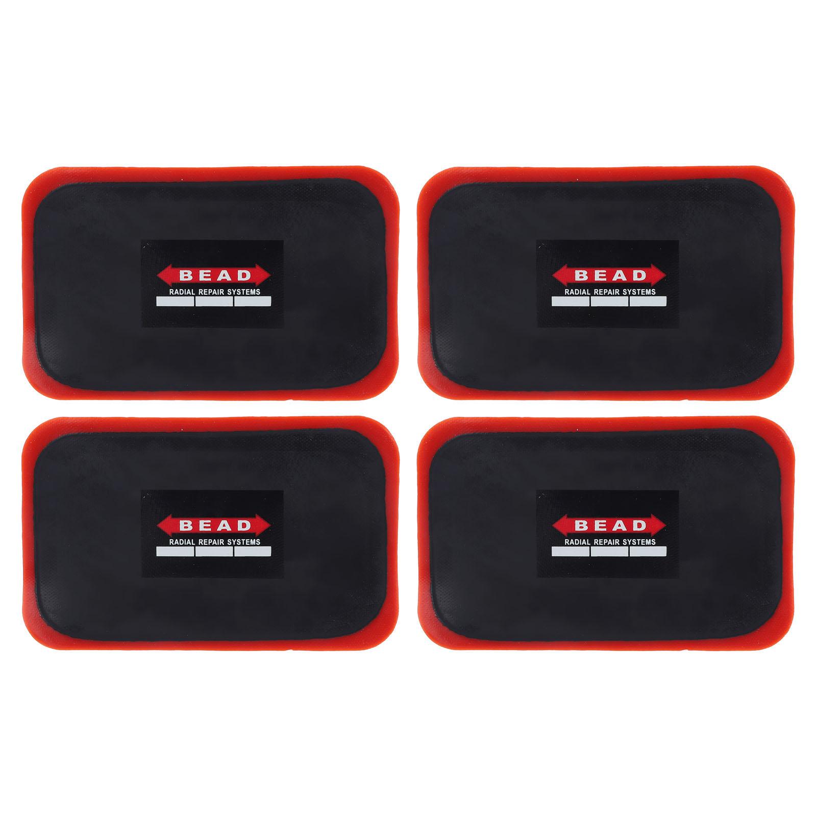 

10 шт. Заплатка для шин 80 X 130 мм Резиновая утолщенная прямоугольная Сильный клей Заплатка для ремонта камеры шины для