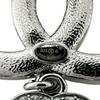 Excellent CHANEL Brooch B23 Coco Heart Rhinestone Pin Silver Women Used