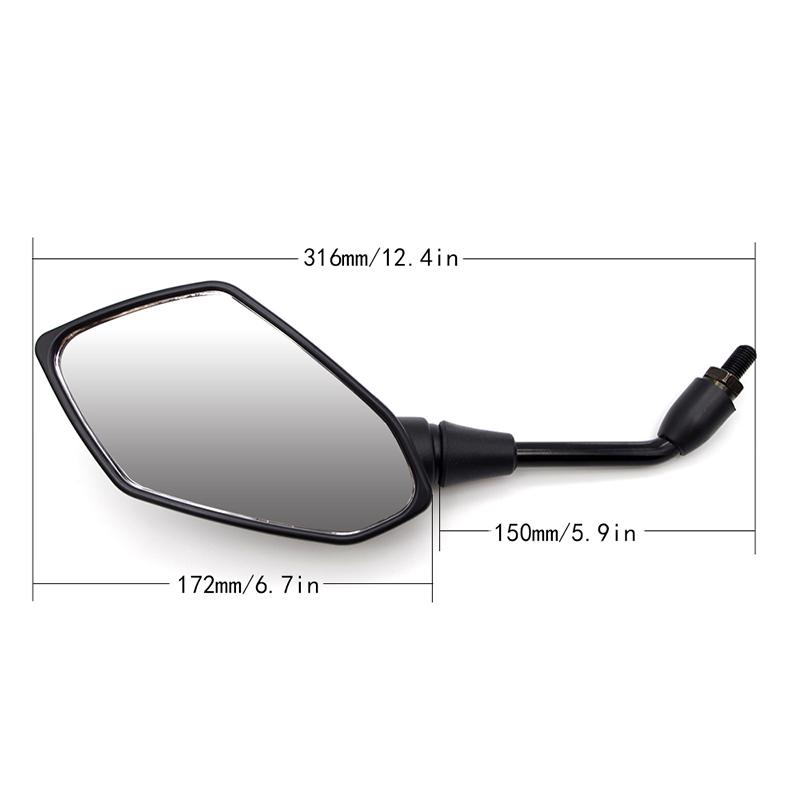 Retroviseur Moto Mirrors Motorcycle Mirrors For Moto Bobber Ducati Scrambler Fzs 600 Aerox Ducati Monster 796 Z650 Cb1300