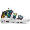 Nike Air More Uptempo Peace, Love, Basketbol Erkek Spor Ayakkabı Beyaz Siyah Üniversite-Altın DM8150-100