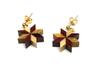 Parquet Earrings C by Hakone Maruyama Bussan