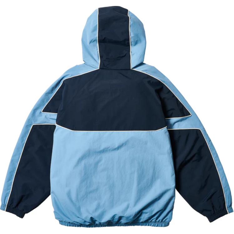 Palace Piped Hooded Shell Jacket Blue Unisex Outerwear P28JK006