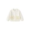 Balabala Girls' Heart Patch Pocket Jacket