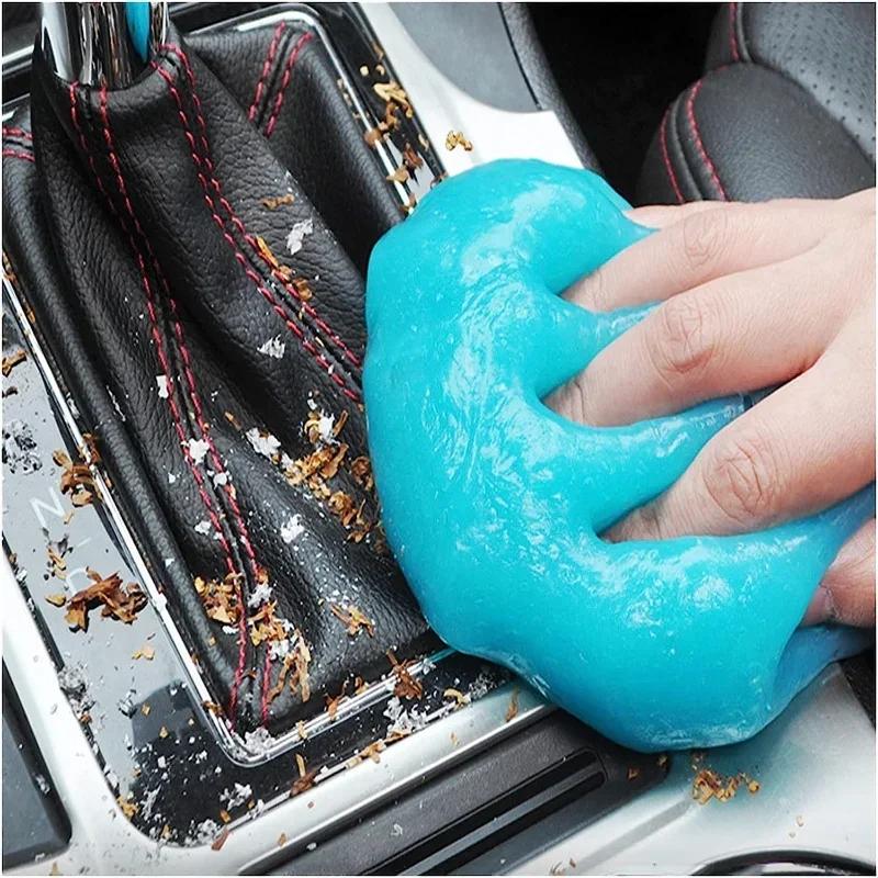 1pc Car Cleaning Gel: Magic Dust Remover, Glue Remover, And Keyboard Cleaner
