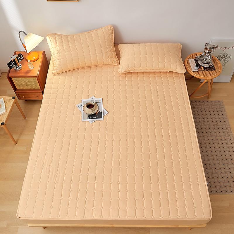 Padded Thickened Mattress Single-piece Bedspread Simmons Mattress Protective Cover Dust Cover All-inclusive Bed Sheet Bed Cover