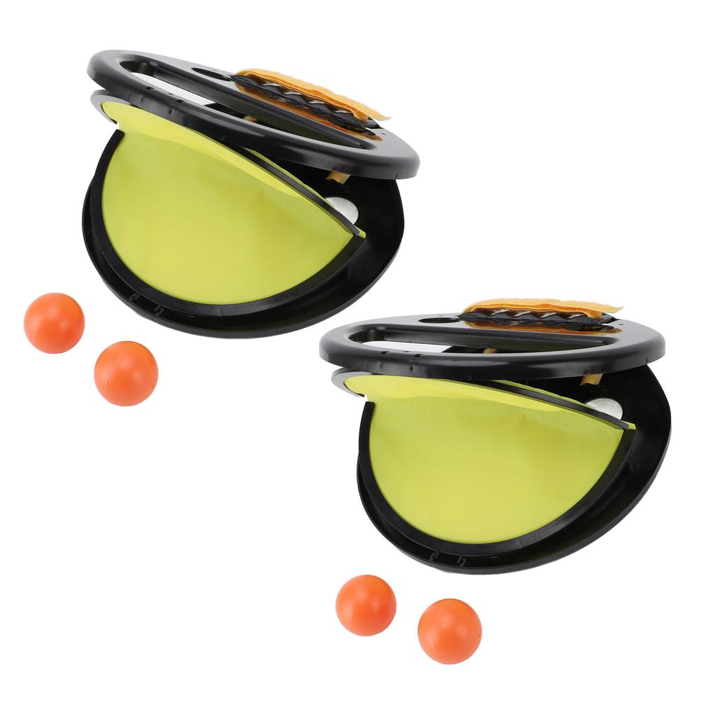 Throw Catch Ball Game 4 Balls Interactive Educational Portable Parent Child Toy Double Player Match