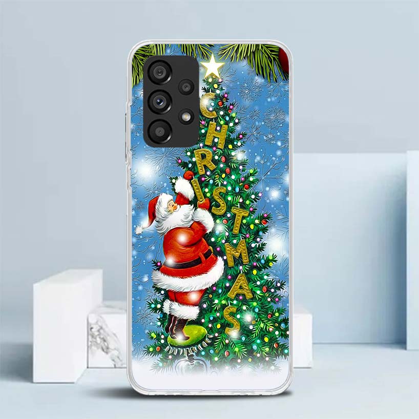 

Christmas Santa Claus Present for Samsung Galaxy A17 A37 A57 A16 A26 A36 A56 A15 A14 A55 Phone Case A13 A53 A25 A35 A24 A34 A23 Samsung A57