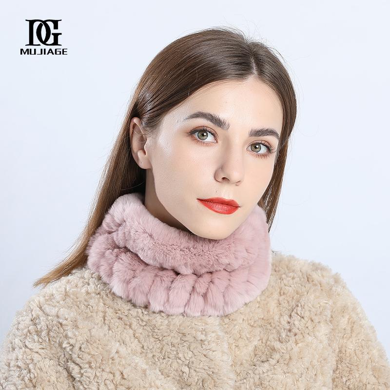 Bibs for Men and Women In Winter, Korean Version Thickened Neck Guard, Warmth, Handmade Otter Rabbit Fur Scarf, Hairband, Dual-purpose Neck Cover