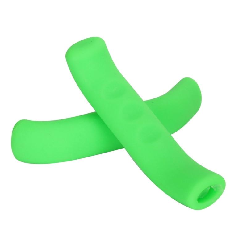 2Pcs Bike Brake Lever Cover Anti-Slip Brake Lever Protections Sleeve Grips Waterproof Silicone Bike Brake Handle Sleeve